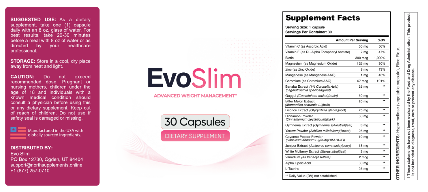 Evo Slim Rótulo